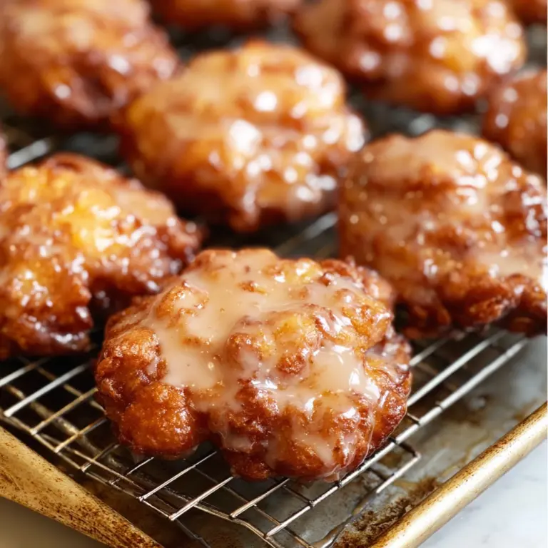 Baked Apple Fritters Recipe