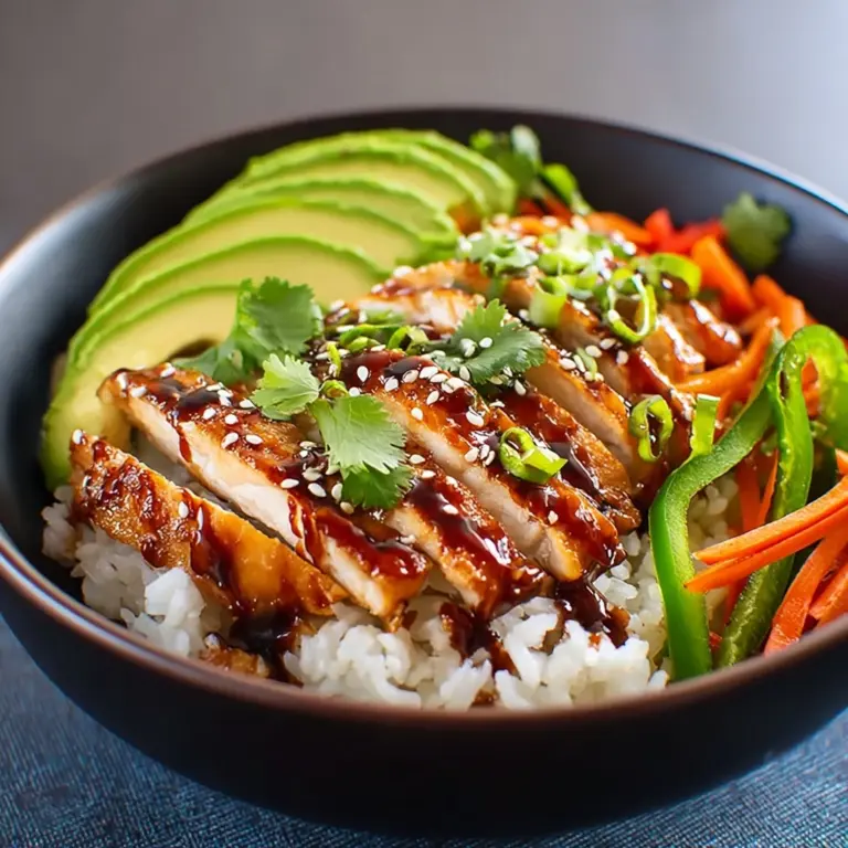 Teriyaki Chicken Bowl Recipe