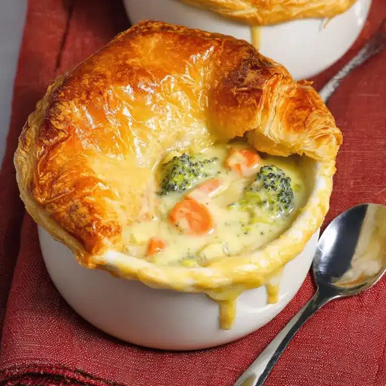 Chicken and Broccoli Pot Pie Recipe