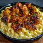 Honey Pepper Chicken Mac and Cheese Recipe