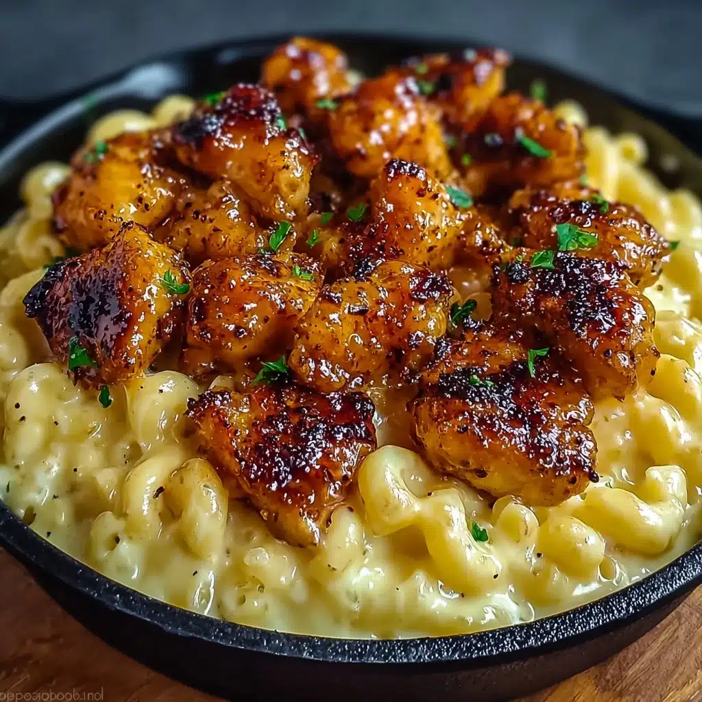 Honey Pepper Chicken Mac and Cheese Recipe
