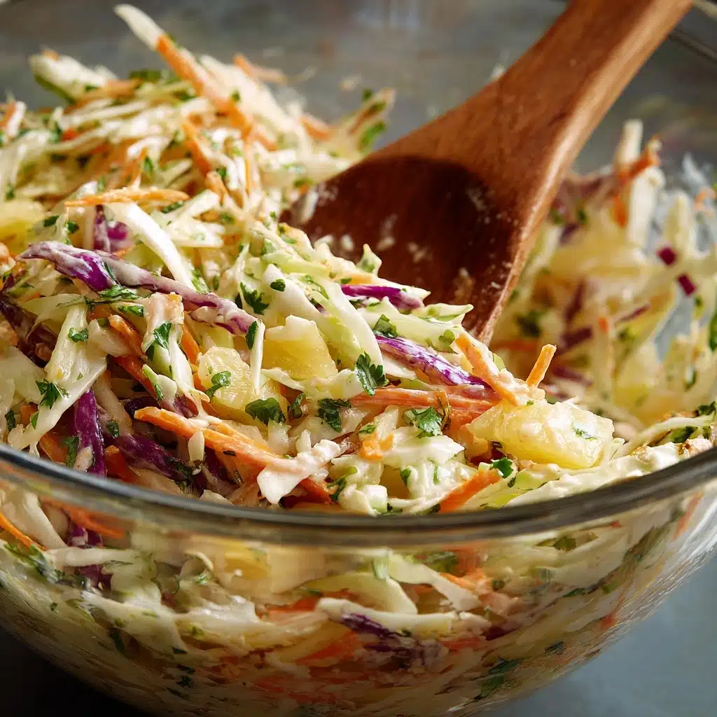Hawaiian Pineapple Yogurt Slaw Recipe - Recipe Image