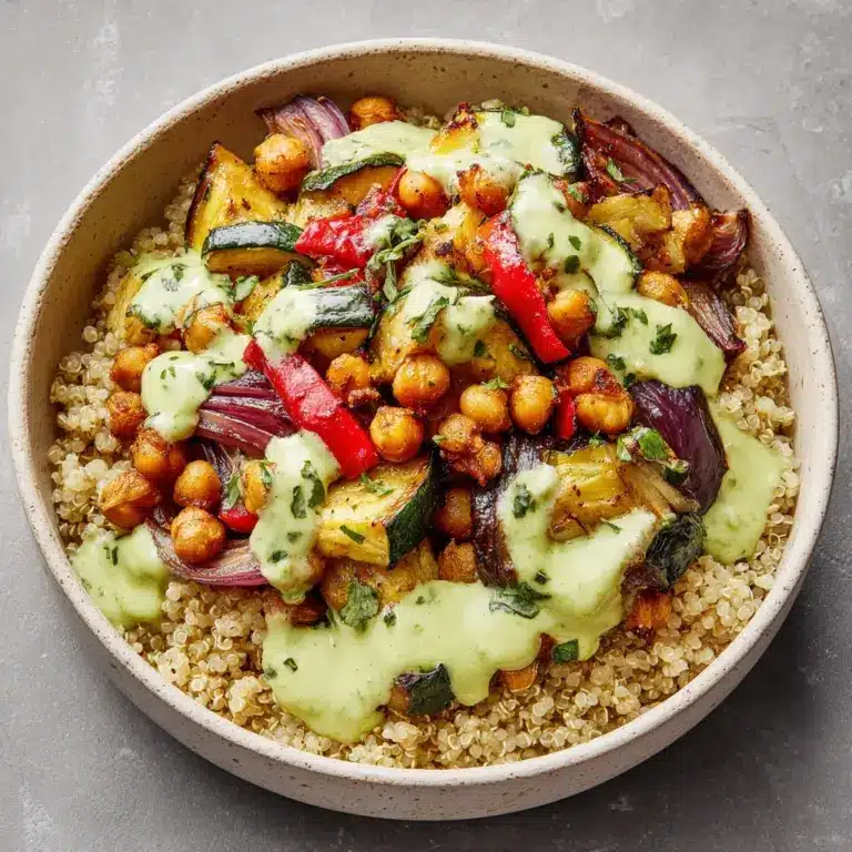 Mediterranean Veggie Bowls Recipe
