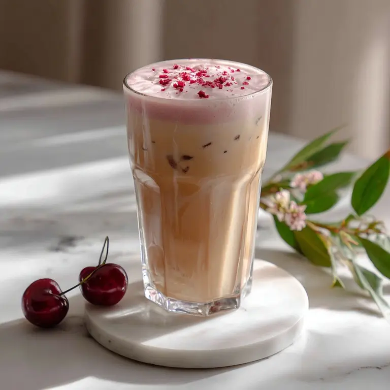 Iced Cherry Chai (Starbucks Copycat) Recipe