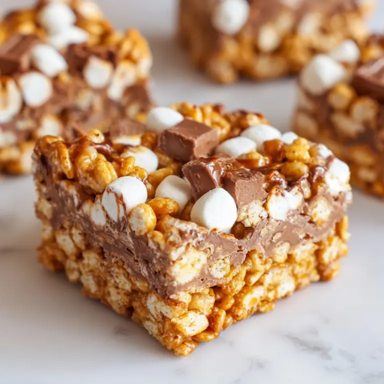 S'mores Rice Krispies Treats Recipe