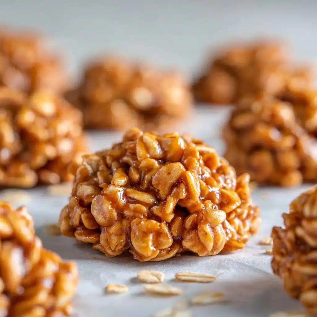 Almond Butter No-Bake Cookies Recipe - Recipe Image