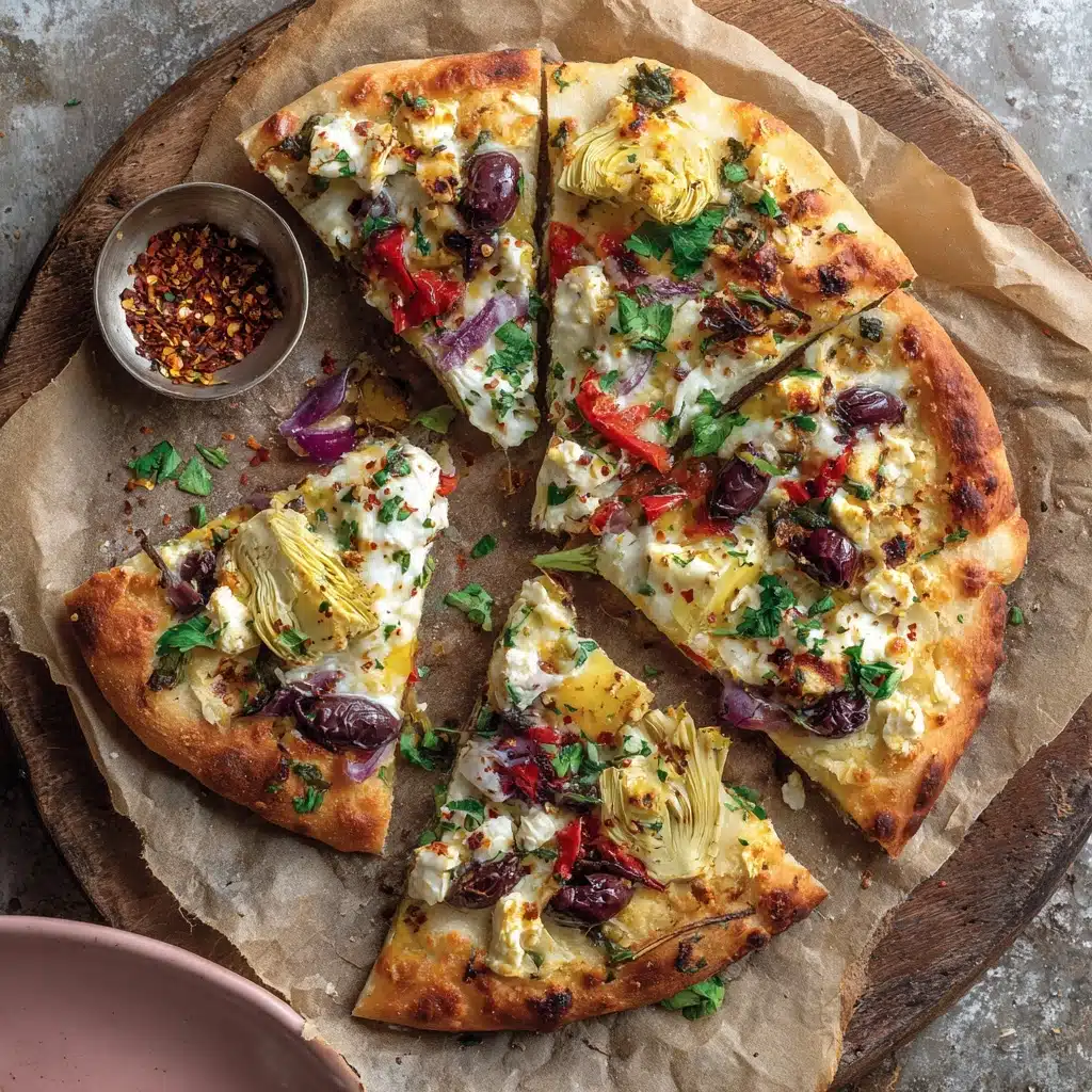 Mediterranean Flatbread Recipe - Recipe Image
