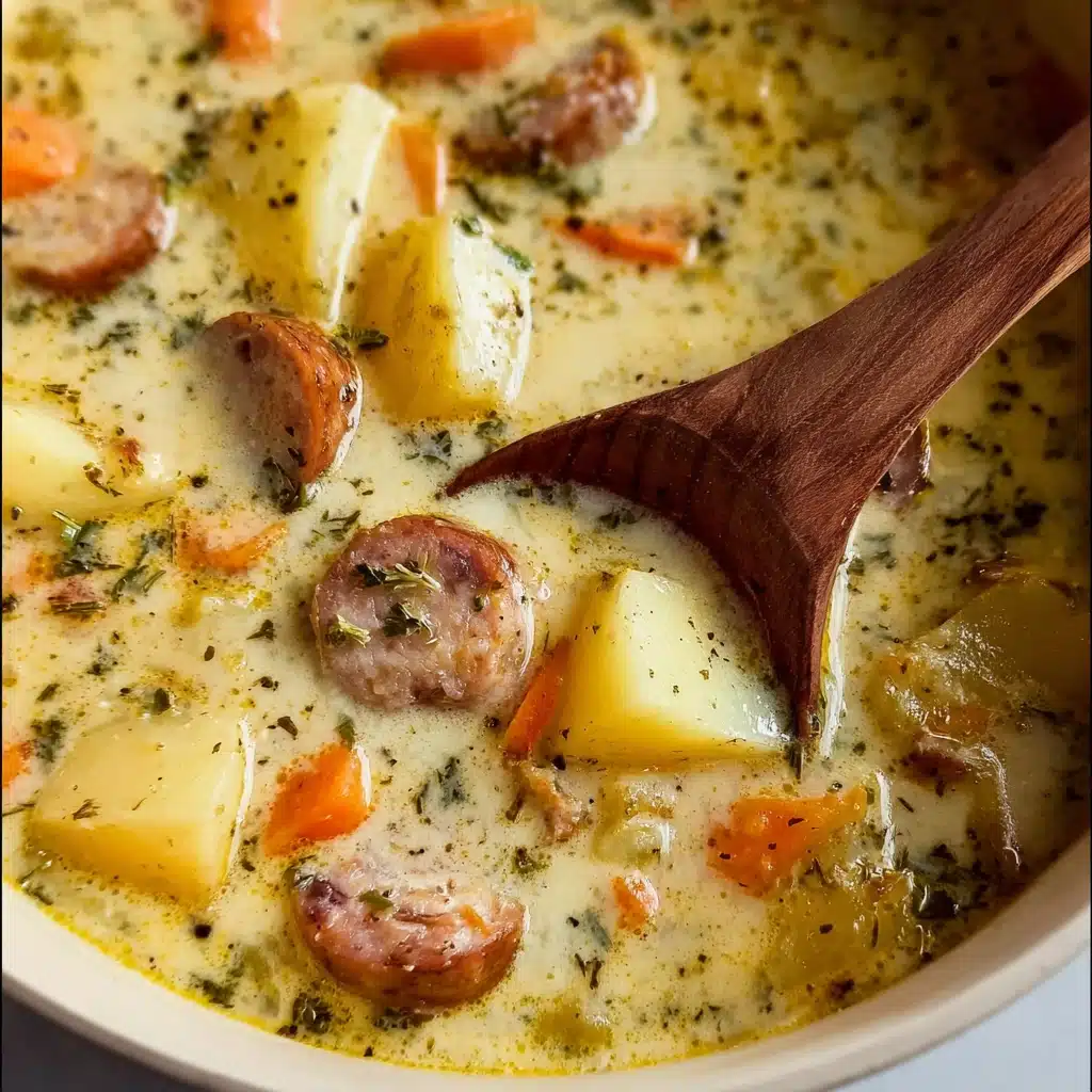 Hearty Sausage Potato Soup Recipe - Recipe Image