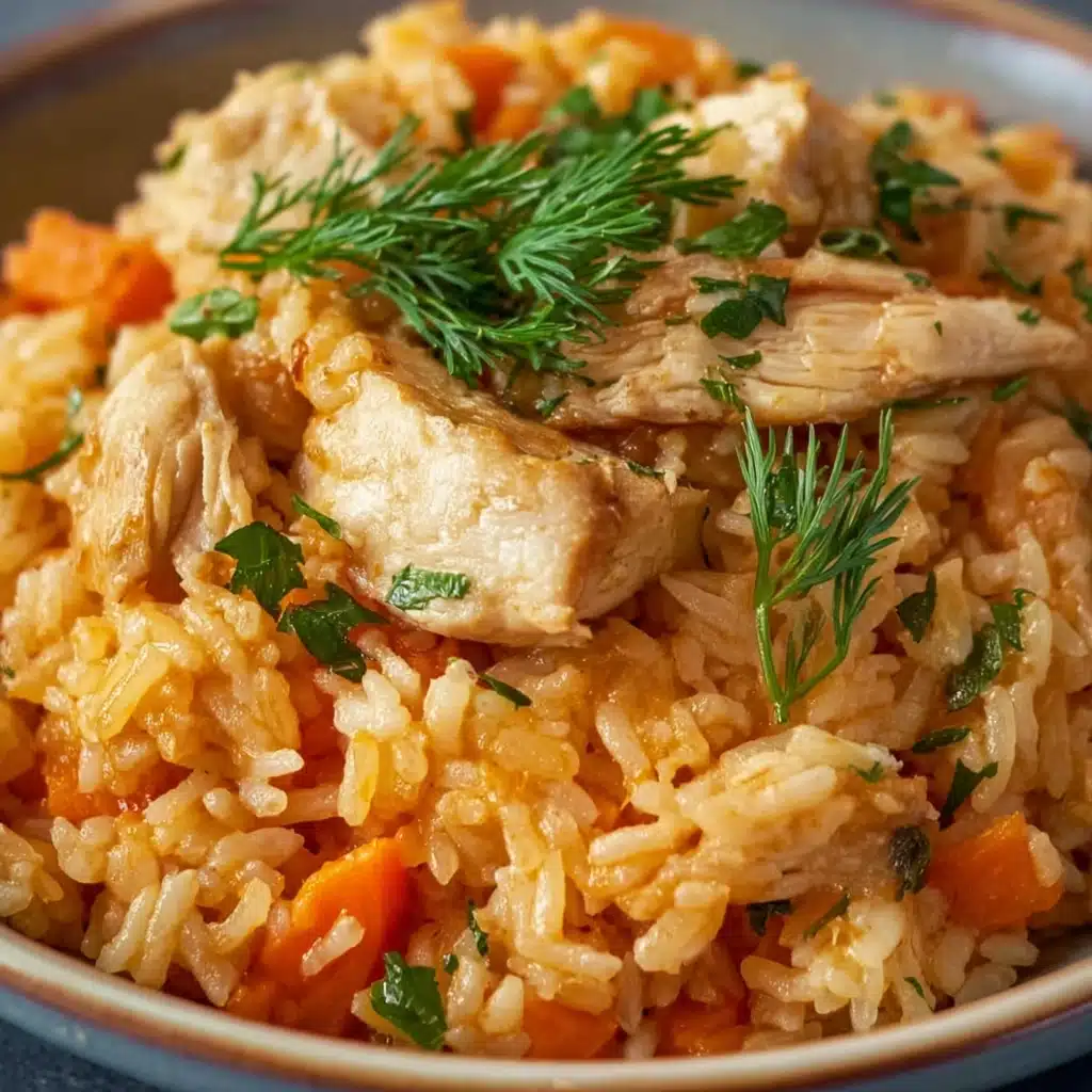 Ukrainian Chicken Plov (Rice Pilaf) Recipe - Recipe Image