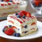No Bake Summer Berry Icebox Cake Recipe