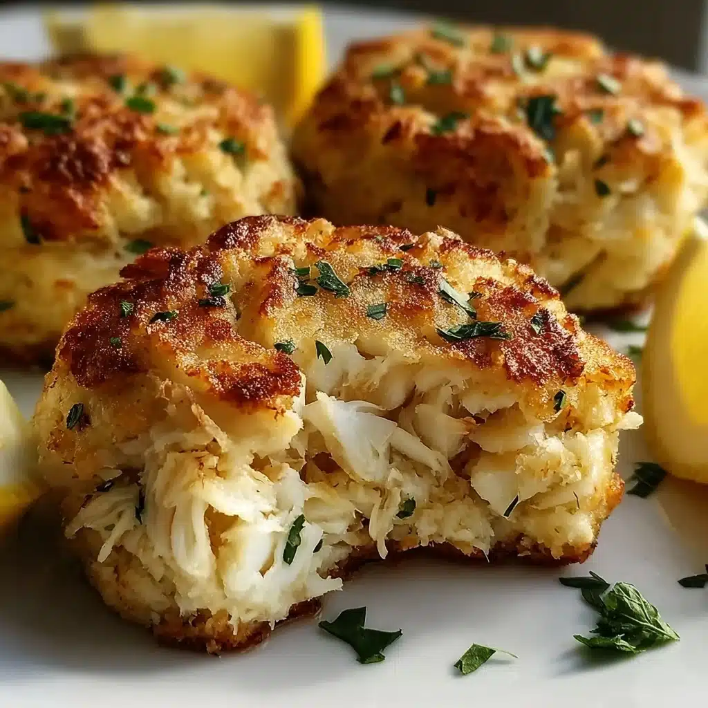 Crab Stuffed Cheddar Bay Biscuits with Lemon Butter Recipe - Recipe Image