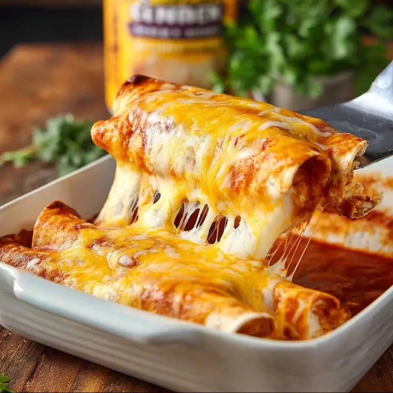 5 Ingredient Beef Enchiladas Recipe