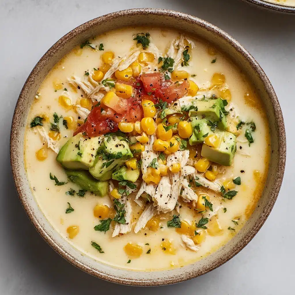 Mexican Street Corn White Chicken Chili Recipe - Recipe Image