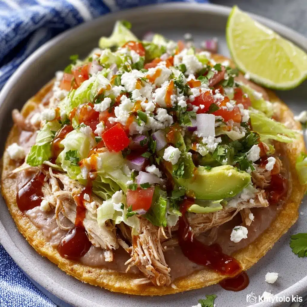 Mexican Rotisserie Chicken Tostadas Recipe