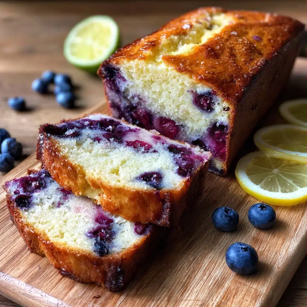 Lemon Blueberry Yogurt Loaf Recipe