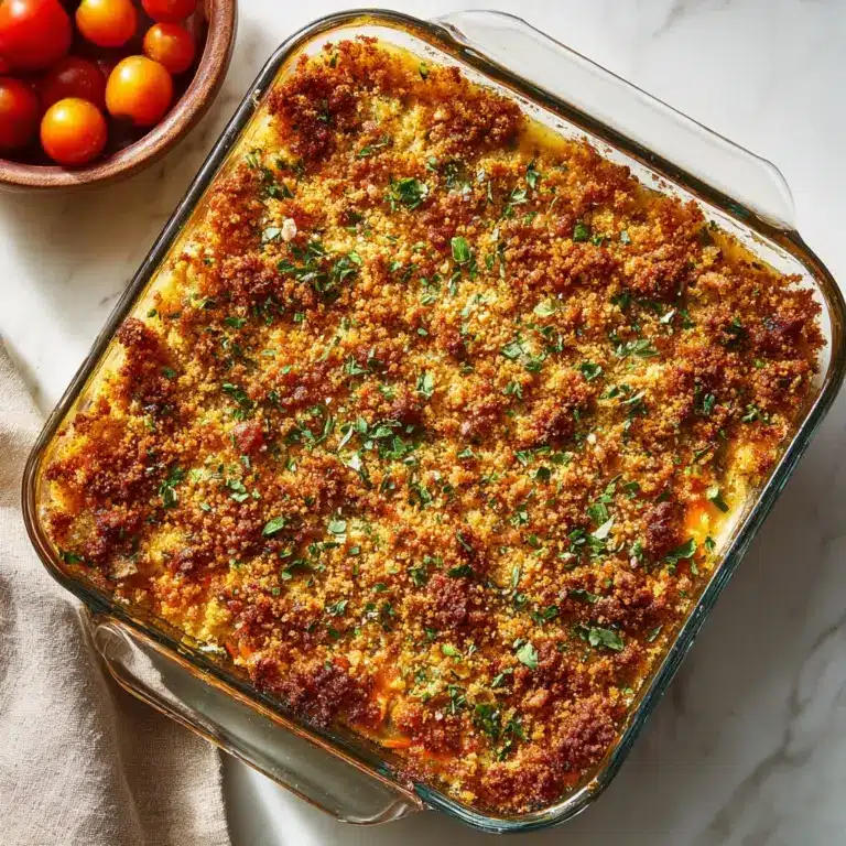 White Bean and Pesto Bake Recipe