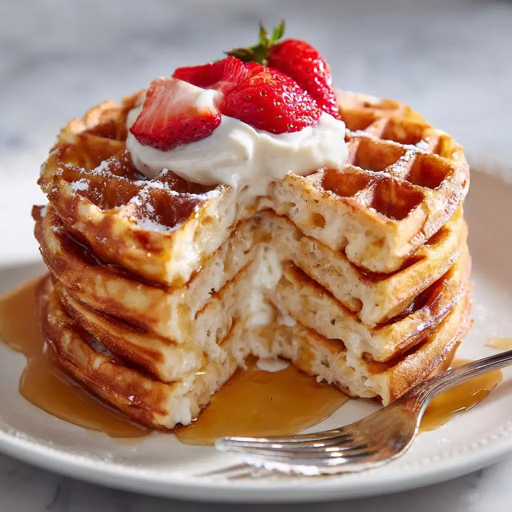 Protein Waffles Recipe - Recipe Image