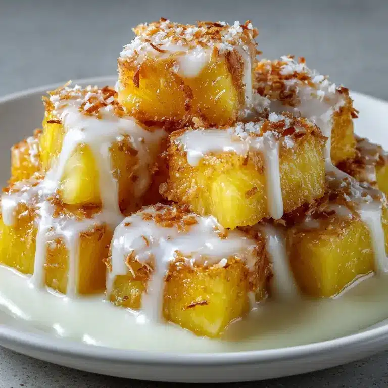 Coconut Pineapple Bites Recipe