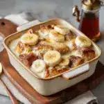 Banana Croissant “French Toast” Casserole Recipe