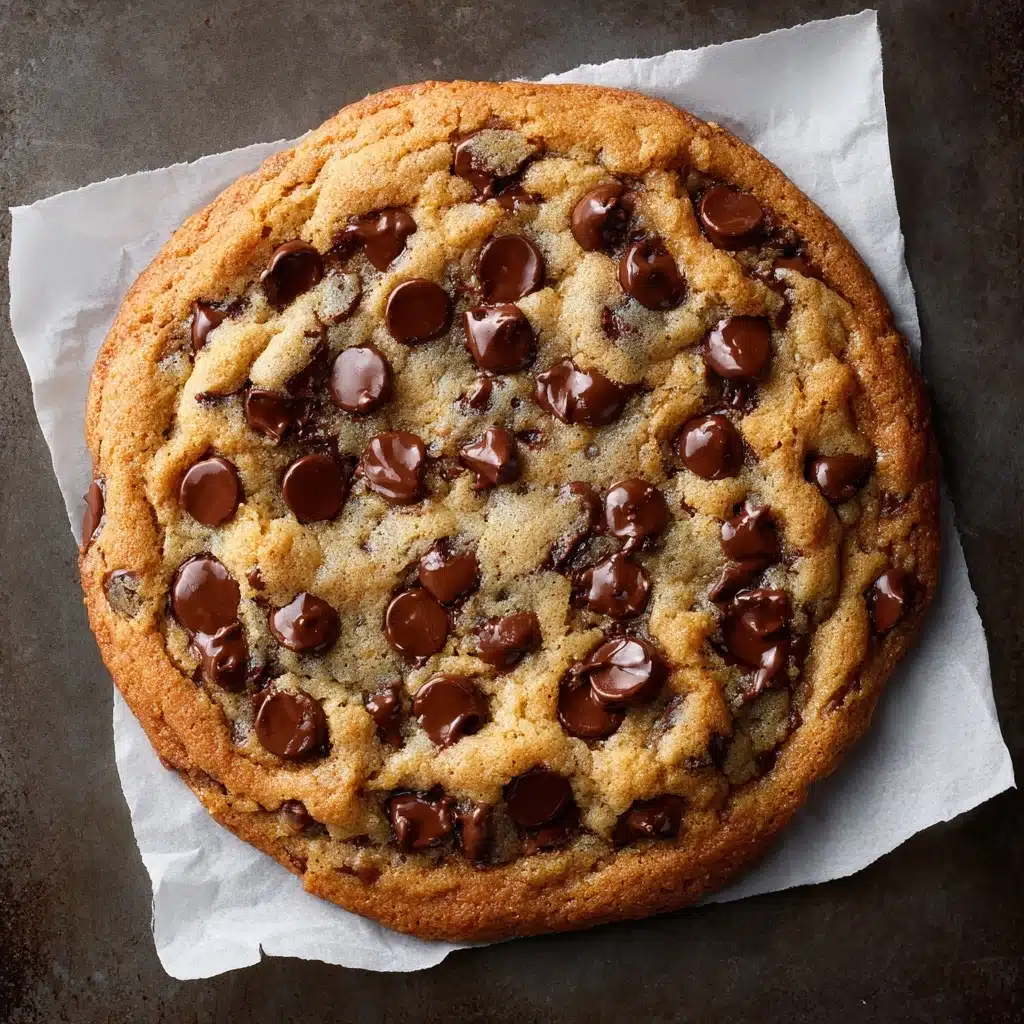 Giant Chewy Keto Chocolate Chip Cookies Recipe