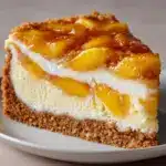 Peach Cobbler Cheesecake Recipe