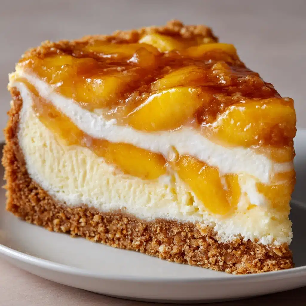 Peach Cobbler Cheesecake Recipe