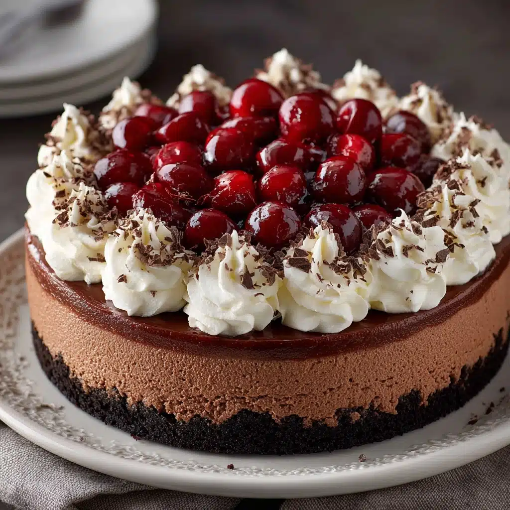 Black Forest Cheesecake Recipe - Recipe Image