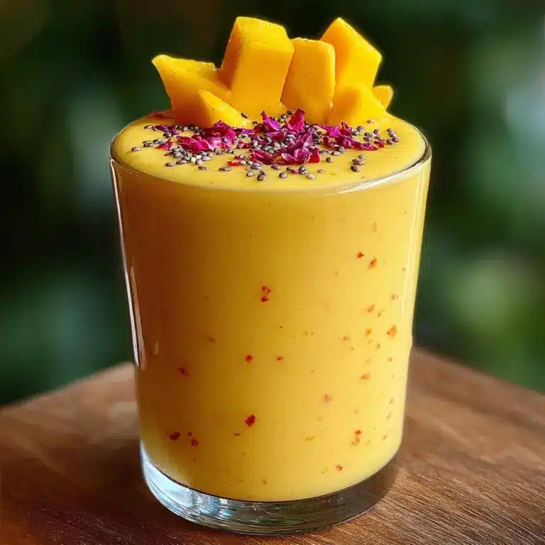 Tropical Mango Pineapple Smoothie Recipe
