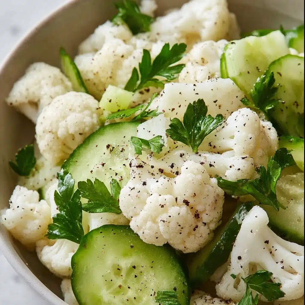 Cauliflower Cucumber Salad Recipe - Recipe Image
