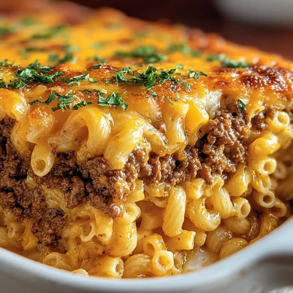 Mac and Cheese Meatloaf Casserole Recipe