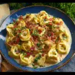Creamy Tortellini Carbonara Recipe