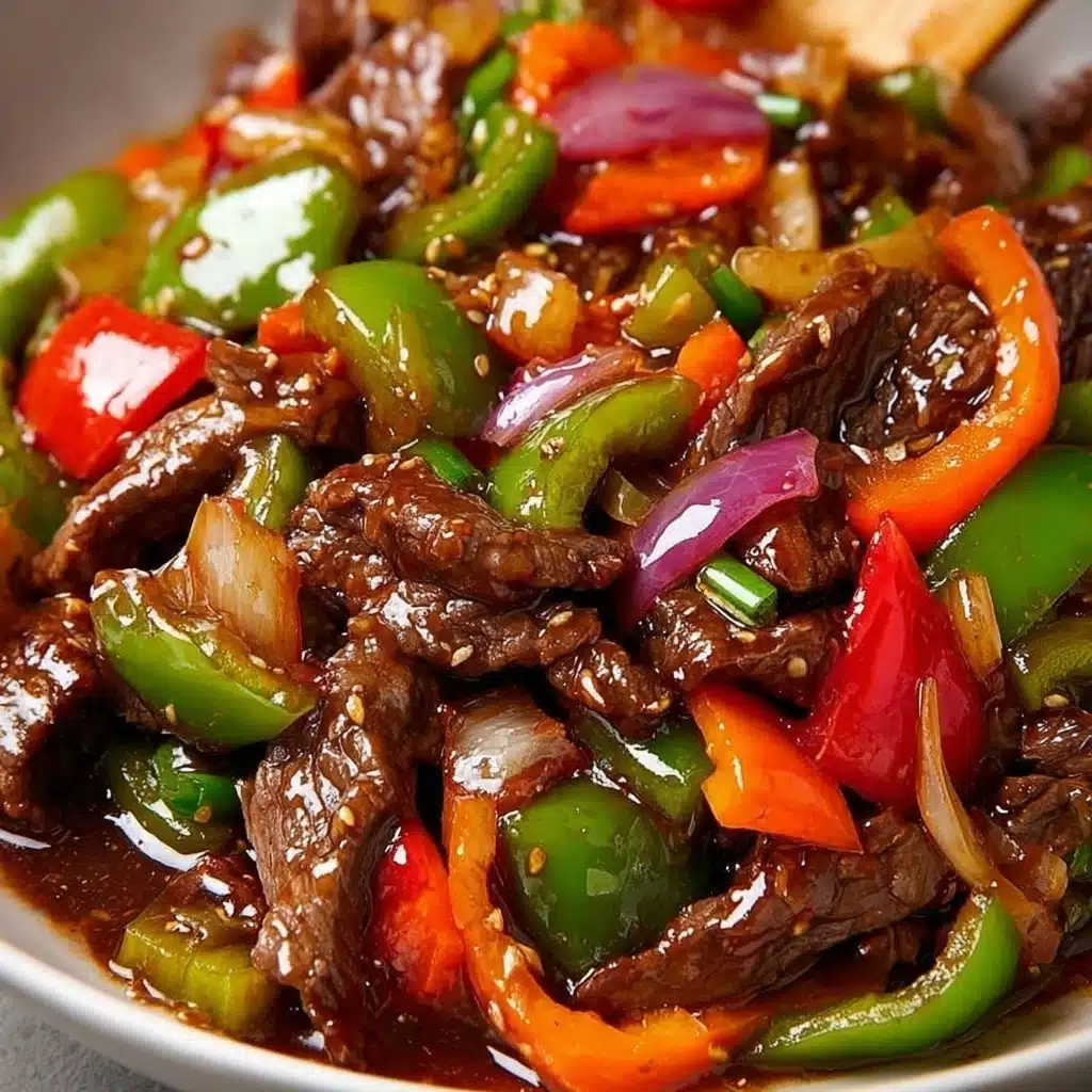 Tender and Flavorful Chinese Pepper Steak Recipe