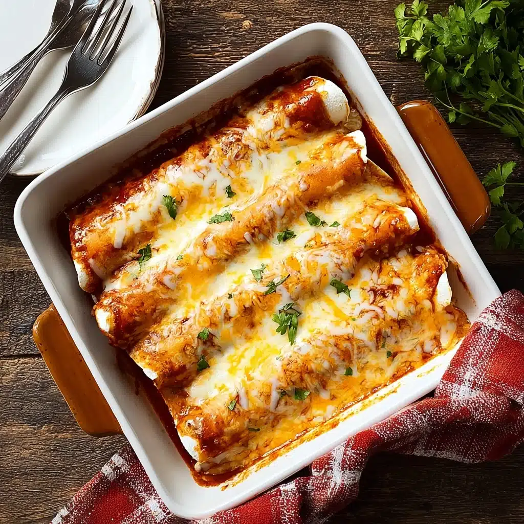 5 Ingredient Beef Enchiladas Recipe - Recipe Image