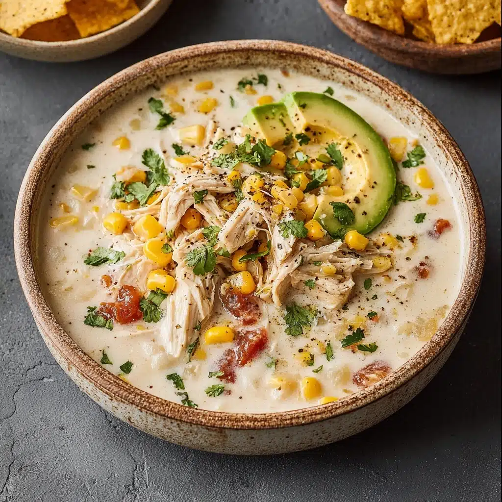 Mexican Street Corn White Chicken Chili Recipe