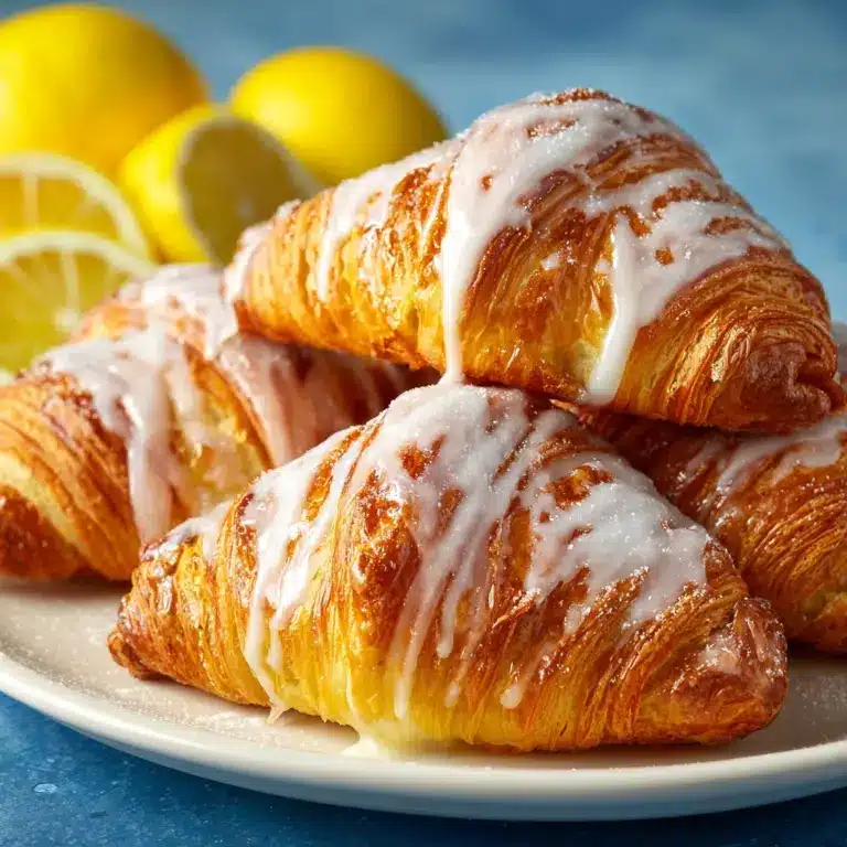 Lemon Cheesecake Crescent Rolls Recipe