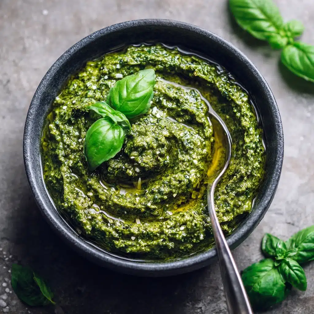 Homemade Basil Pesto Recipe