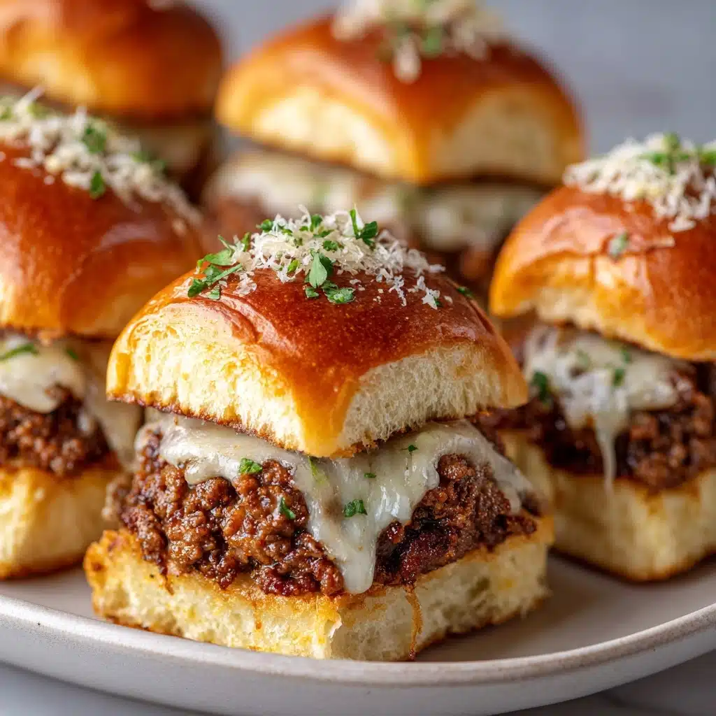 Irresistible Garlic Parmesan Cheeseburger Bombs Recipe