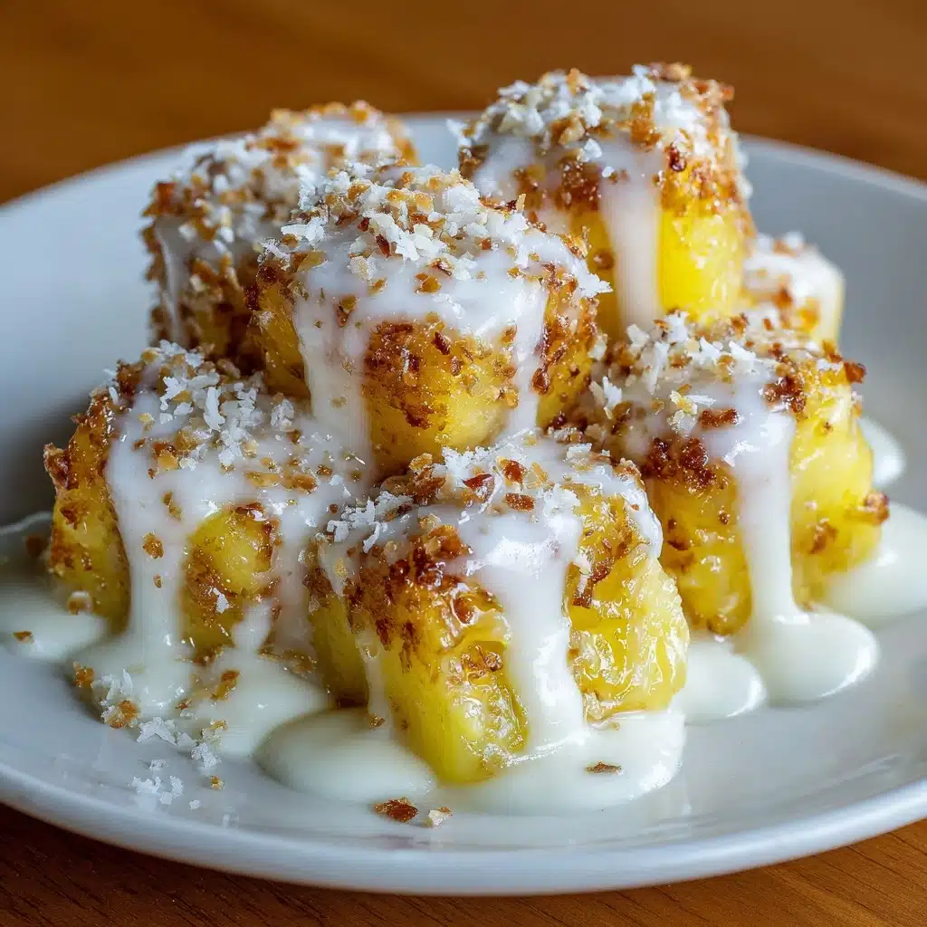 Coconut Pineapple Bites Recipe - Recipe Image