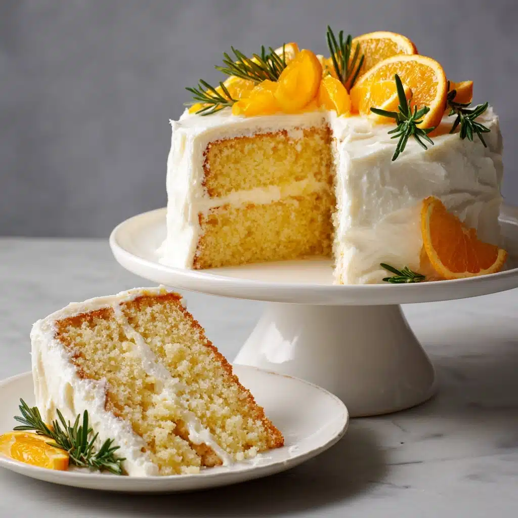 Mandarin Orange Cake Recipe - Recipe Image
