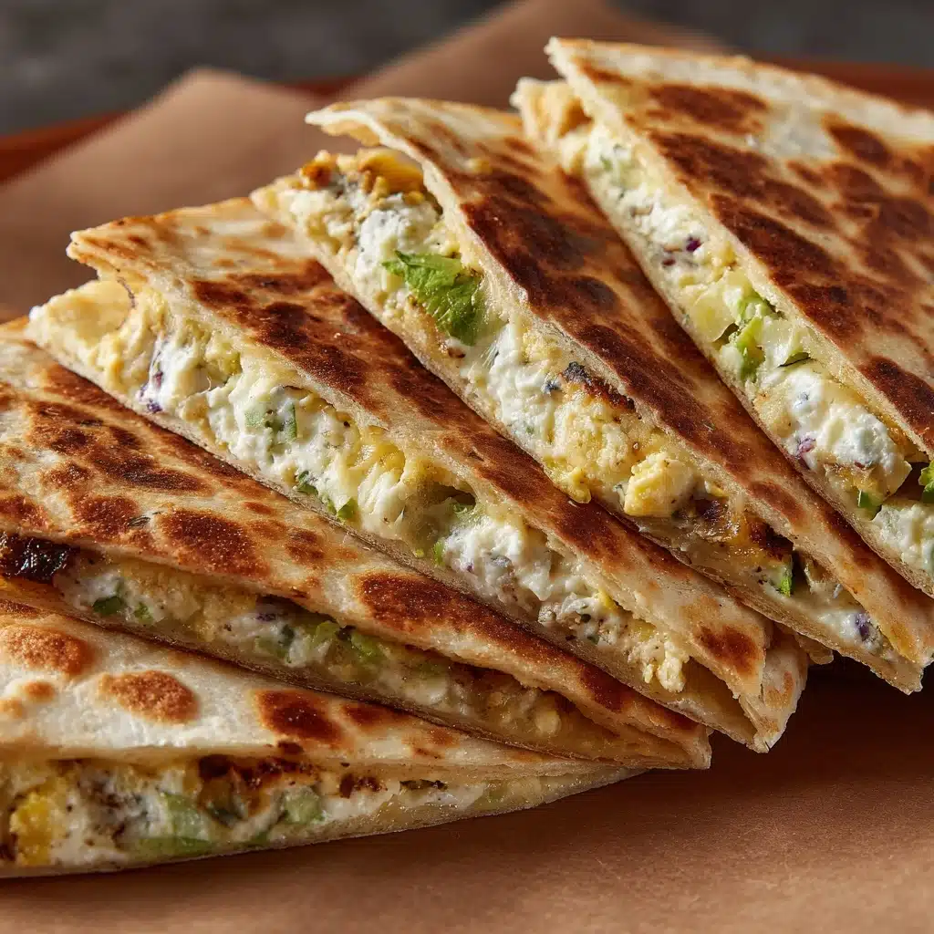 Mediterranean Quesadillas Recipe - Recipe Image