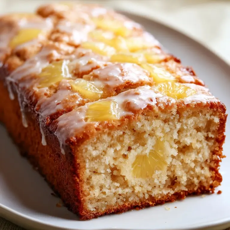 Pineapple Quick Bread Recipe