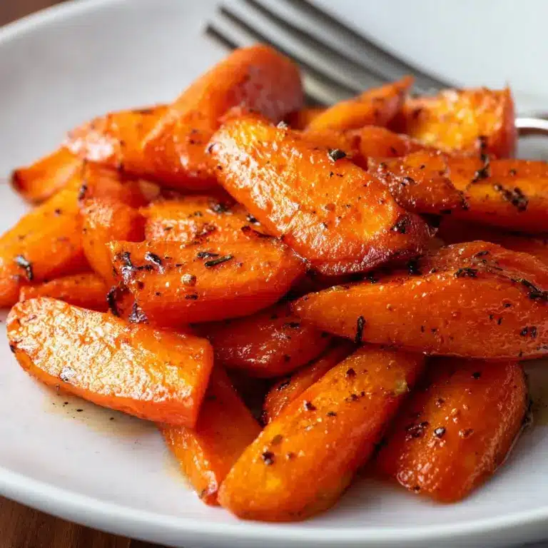 Glazed Roasted Carrots Recipe
