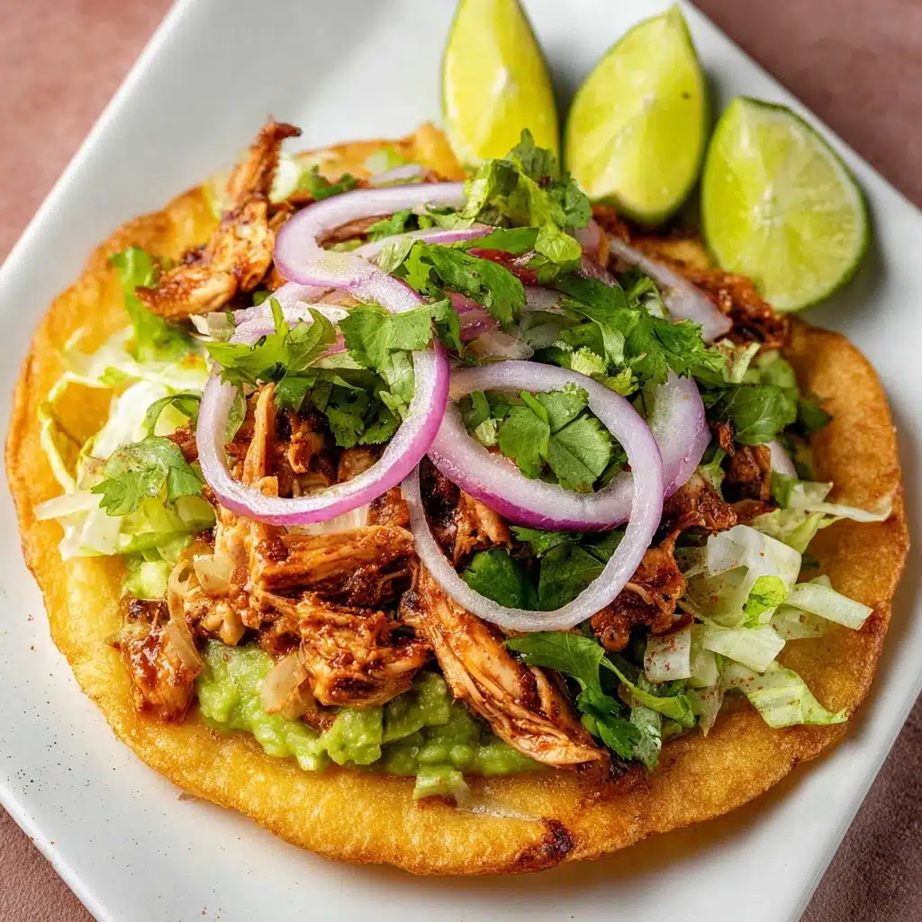 Mexican Rotisserie Chicken Tostadas Recipe - Recipe Image