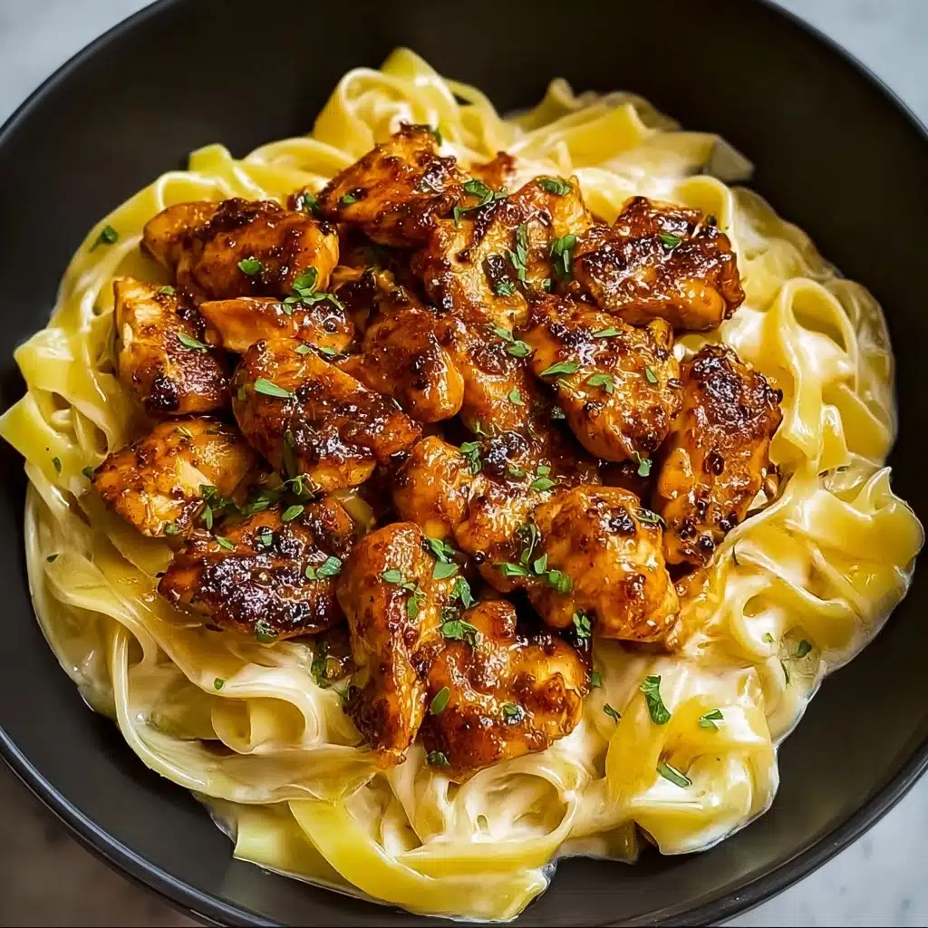Spicy Cajun Honey Butter Chicken & Pasta Recipe - Recipe Image