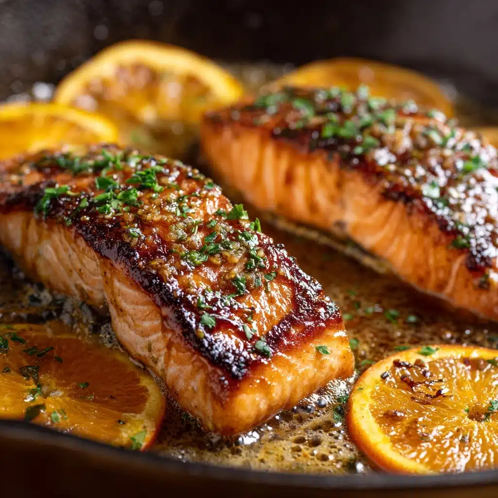 Orange Glazed Salmon Dinner Recipe - Recipe Image