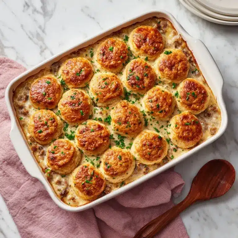 Biscuits and Gravy Casserole Recipe