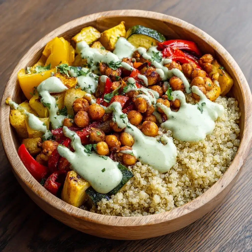 Mediterranean Veggie Bowls Recipe - Recipe Image