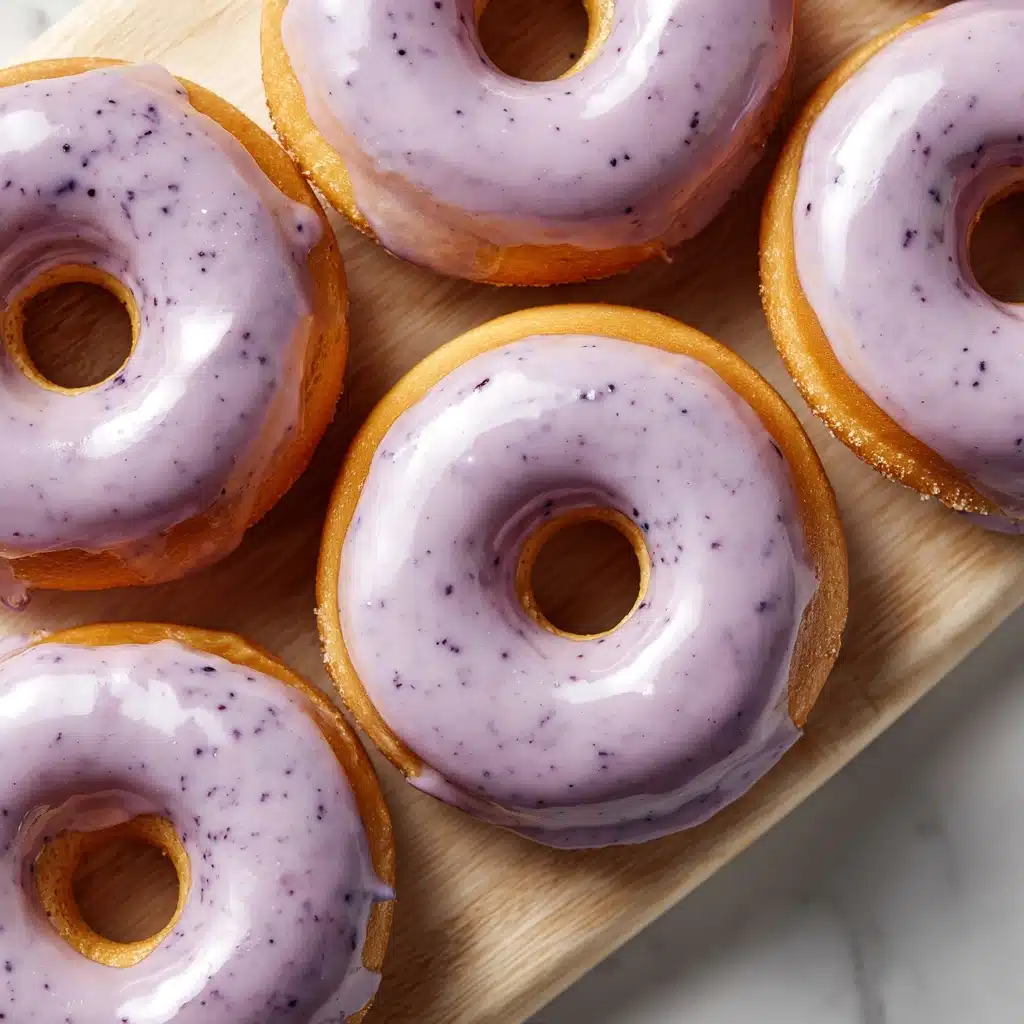 Blueberry Cake Donuts Recipe