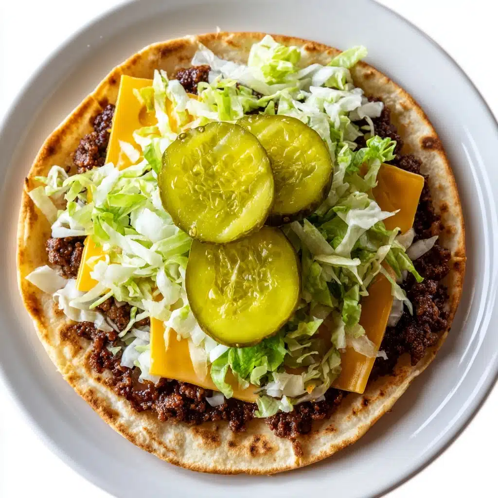 Keto Big Mac Smash Burgers Recipe - Recipe Image