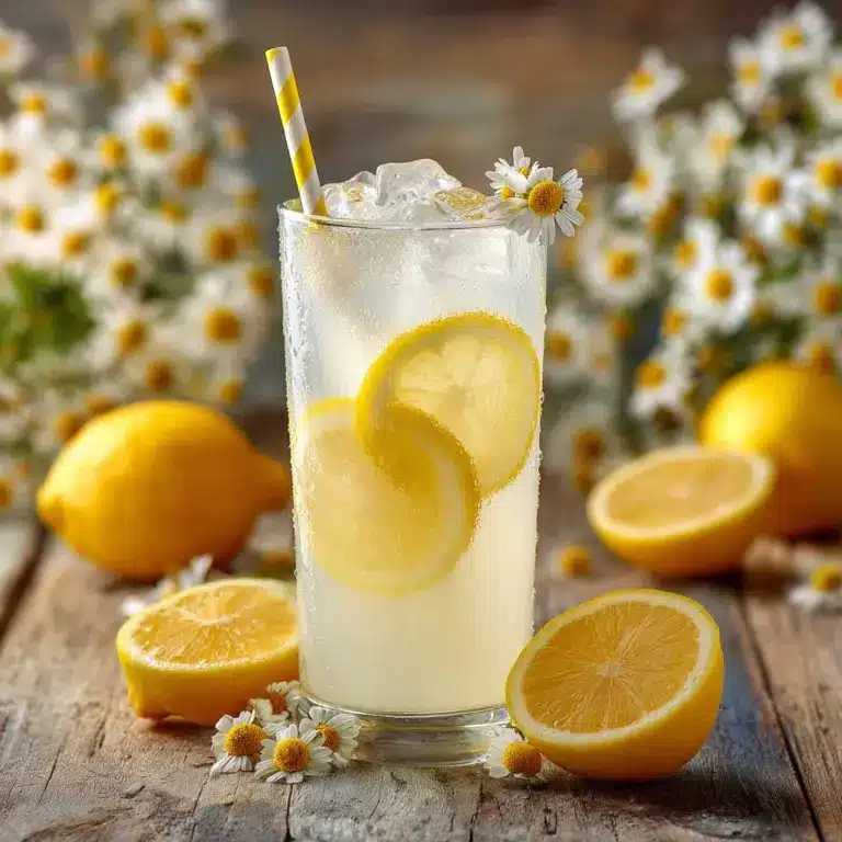 Light & Elegant Chamomile Honey Mocktail for Spring Recipe